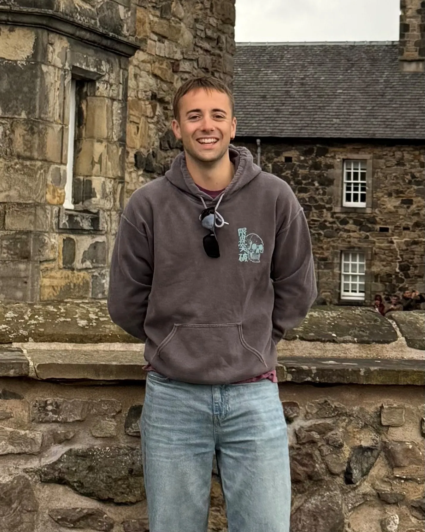 Willem Davison at Edinburgh Castle